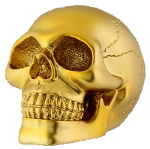 Gold Skull