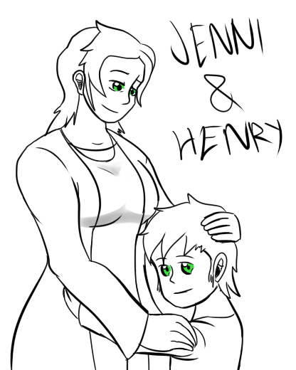 “Jenni and Henry” by BlockMechanics